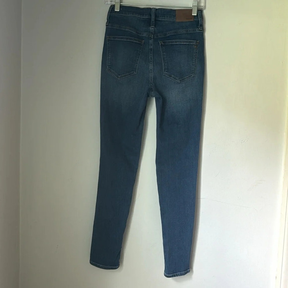 Madewell 10" High-Rise Roadtripper Authentic Skinny Jeans Size 25 - Picture 7 of 8